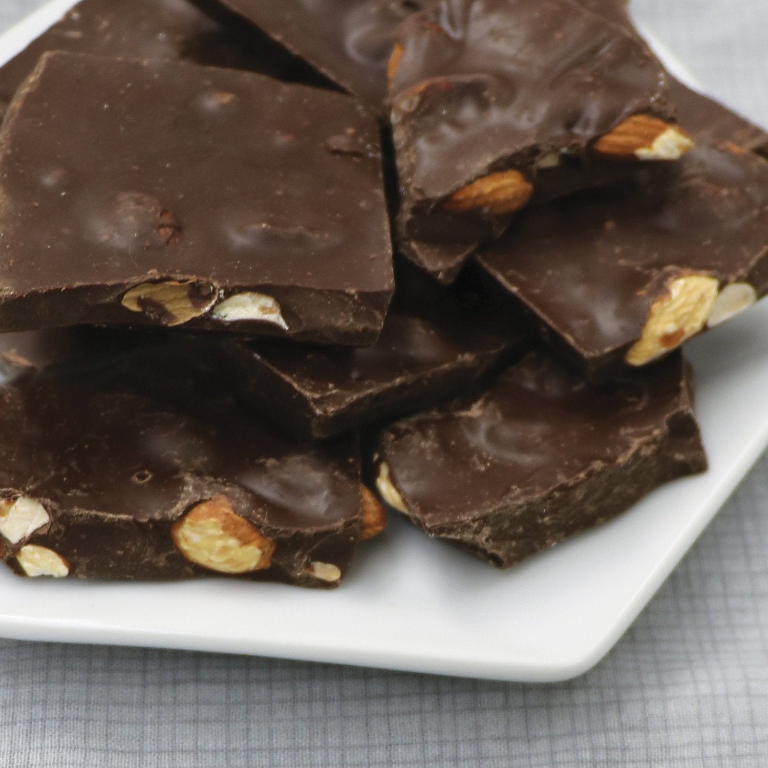 Sugar Free Dark Chocolate Almond Bark