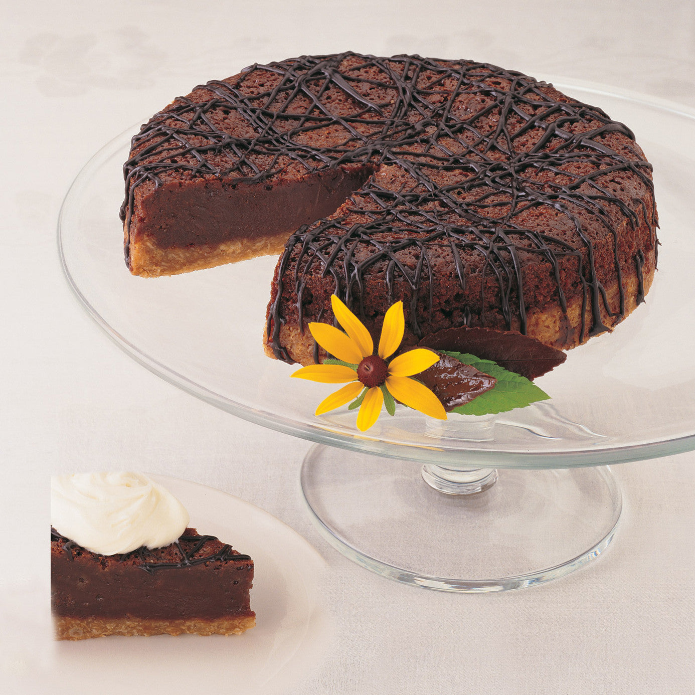 Fudge Brownie Torte