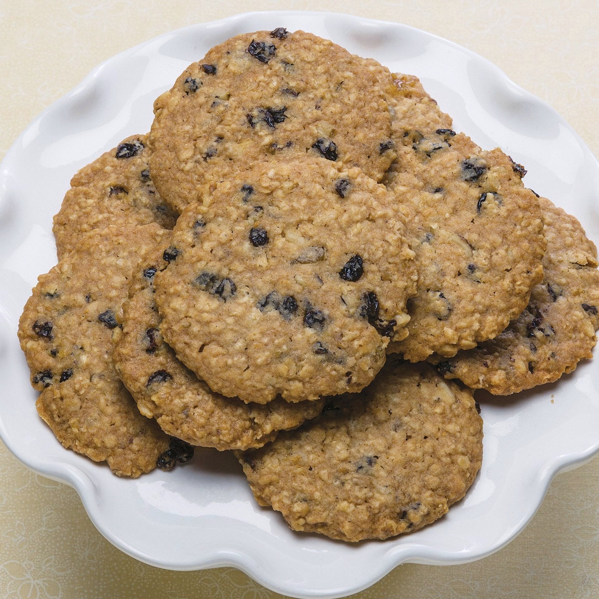 No Sugar Added Oatmeal Cookies