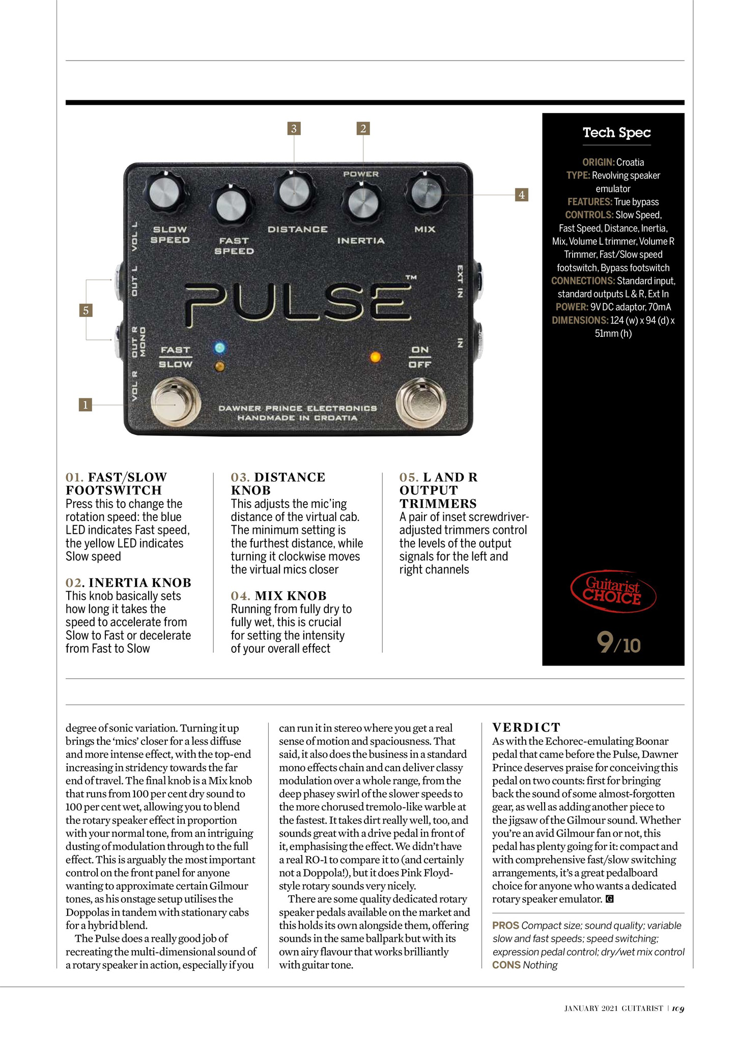 Guitar Magazine Pulse review 2