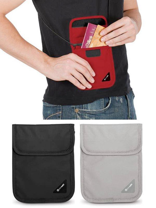 Pacsafe Coversafe V60 RFID Blocking Secret Belt Wallet - Black by Pacsafe ( Coversafe-V60-Belt-Wallet)