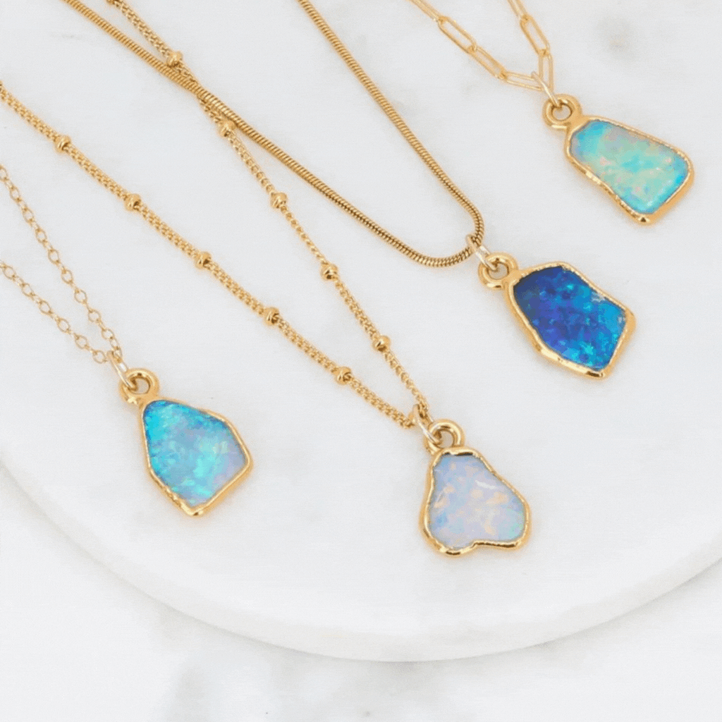 Shop Australian Opal Jewelry and Necklaces