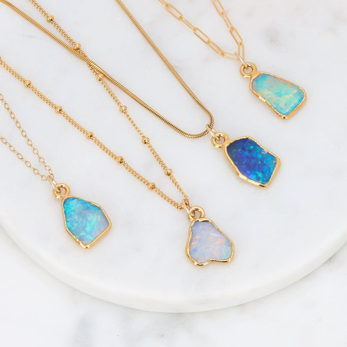 Australian Opal Pendant | Handcrafted from AHW Studio