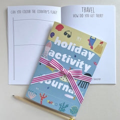 holiday activity journal for kids