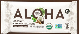Aloha Organic Coconut Chocolate Almond Protein Bar 1.98oz - Something Better Natural Foods