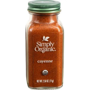 Simply Organic Cayenne Pepper Ground 2.50oz - Something Better Natural Foods