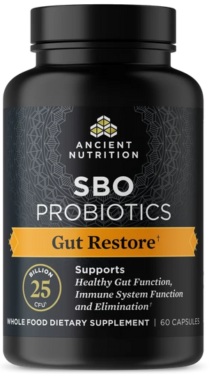 Ancient Nutrition SBO Probiotics Gut Restore 60ct - Something Better Natural Foods - Restore Probiotic