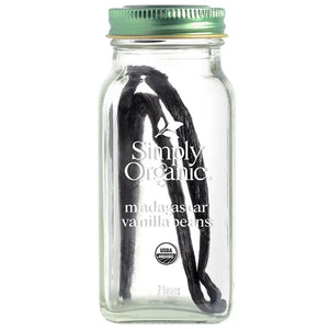 Simply Organic Madagascar Vanilla Beans 2ct - Something Better Natural Foods