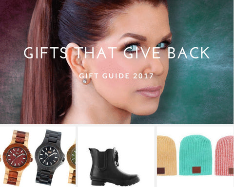 Gifts that Give Back - Give your family and friends want they actually want