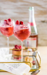 raspberry pink champagne