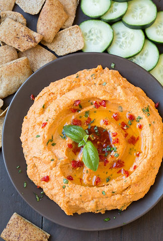 Sun Dried Tomato Hummus Recipe Vitamin and Nutrient Hair Facts Blog