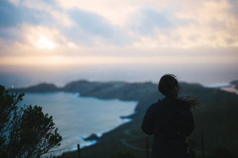 30 Day Challenge - Girl looking at sunrise 