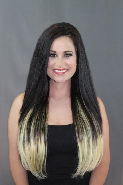 Queen C Hair Dark Brown/Soft Blonde Balayage Hair Extensions