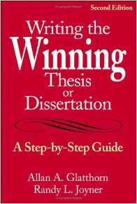 Writing a winning thesis or dissertation