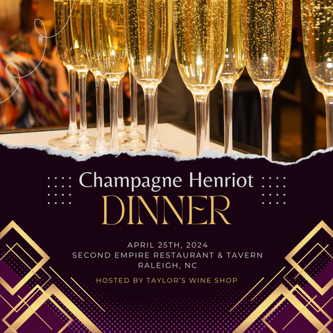 champagne Henriot wine dinner