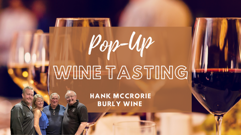 burly wine tasting event