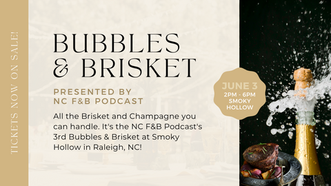 bubbles and brisket event