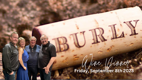burly wine dinner sept 8th 2023