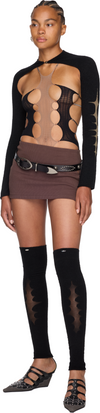 RUIbuilt Slit Mini Skirt