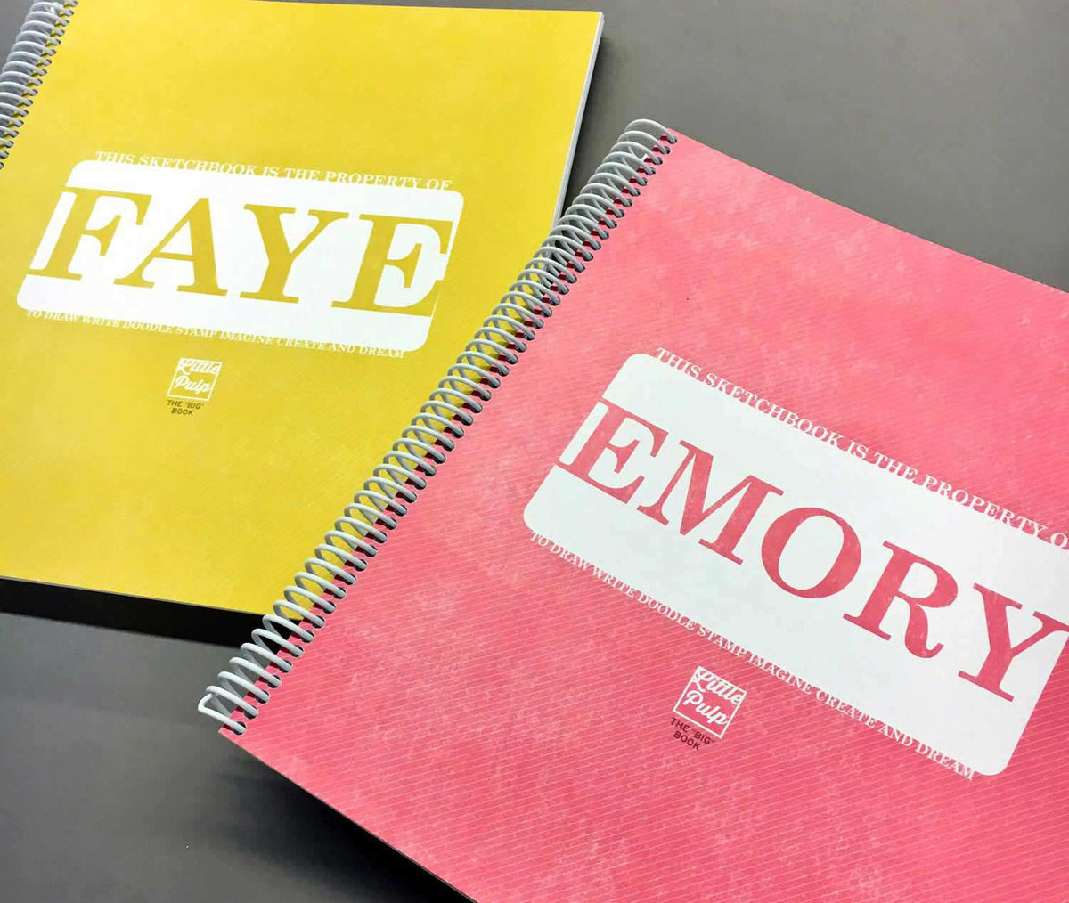 Personalized Gold Embossed Pink Sketchbook Gift, Custom Drawing Doodle  Book, Journal Book for Her, Hardcover Blank Sketchbook Gift 
