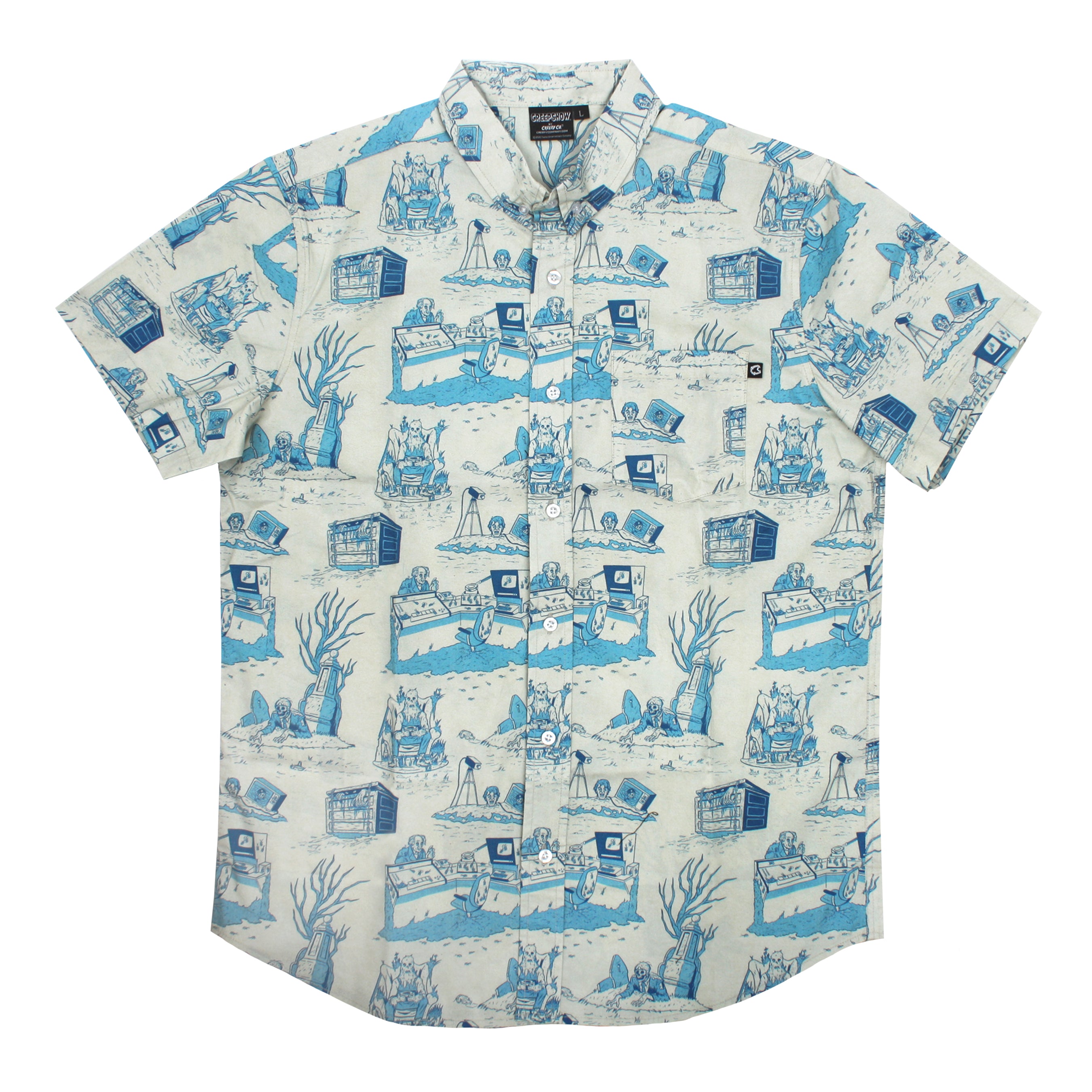 Creepshow™ Toile Button-up Shirt — Creepy Co.