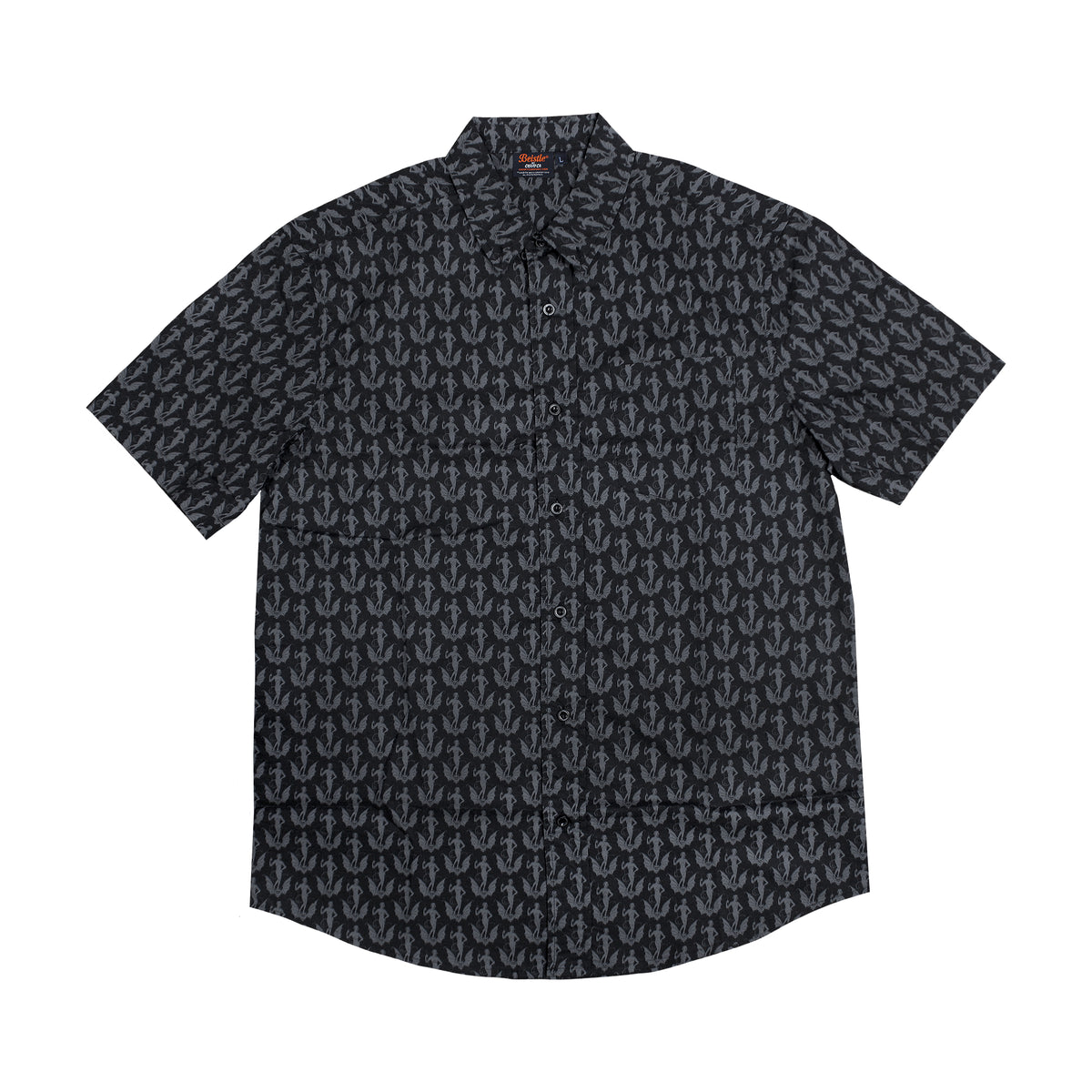 Beistle® Devil Bat Button-Up Shirt — Creepy Co.