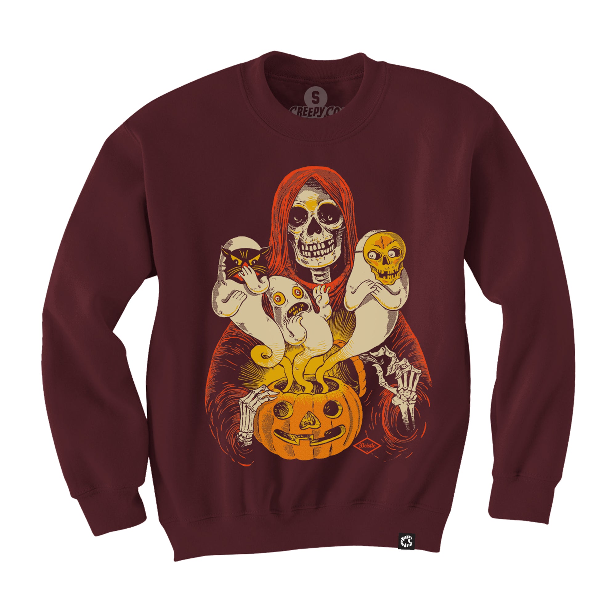 halloween crewneck sweatshirt