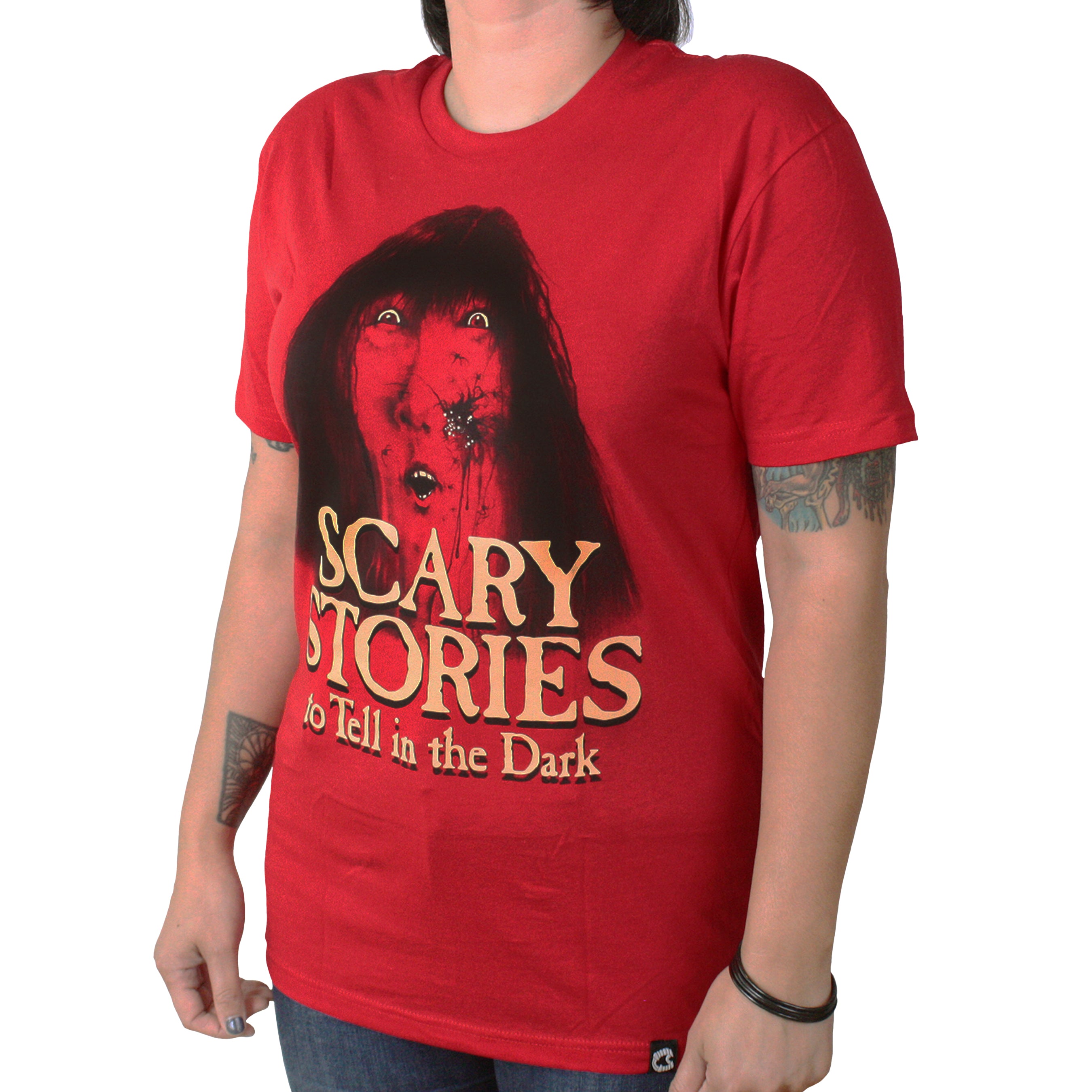 Scary Stories Spider Face Tee — Creepy Co.