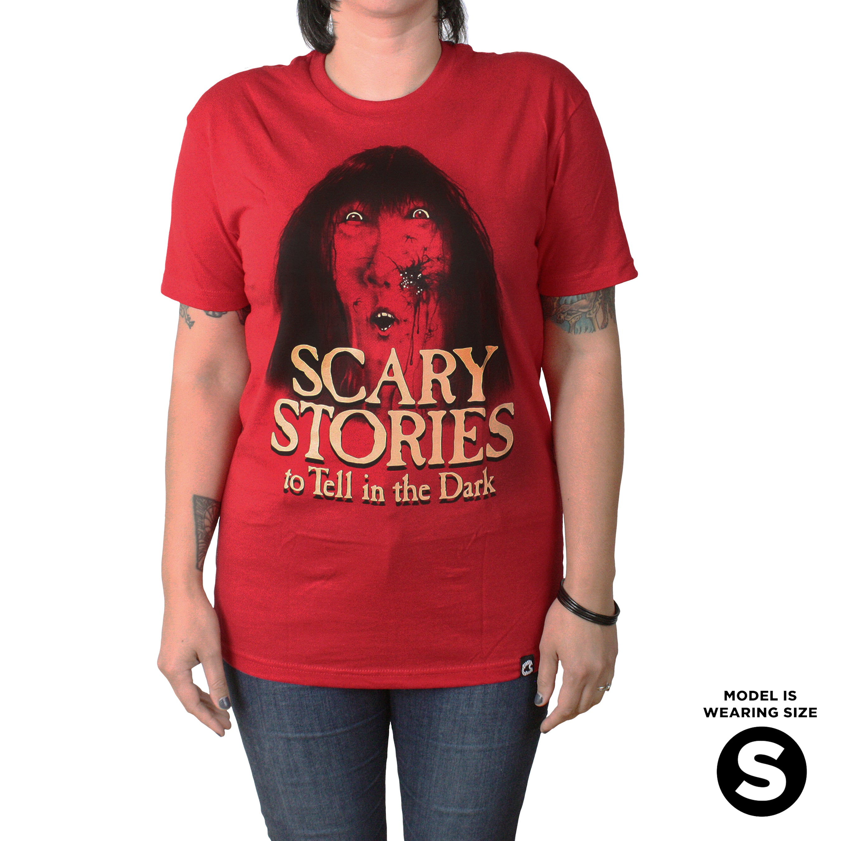 Scary Stories Spider Face Tee — Creepy Co.