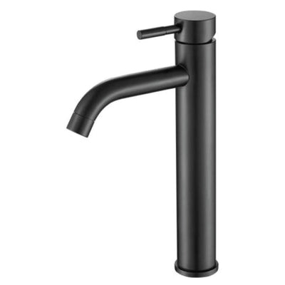 Sifón moderno de 32 mm para lavabo fabricado en latón de acabado negro  Elegance Clever