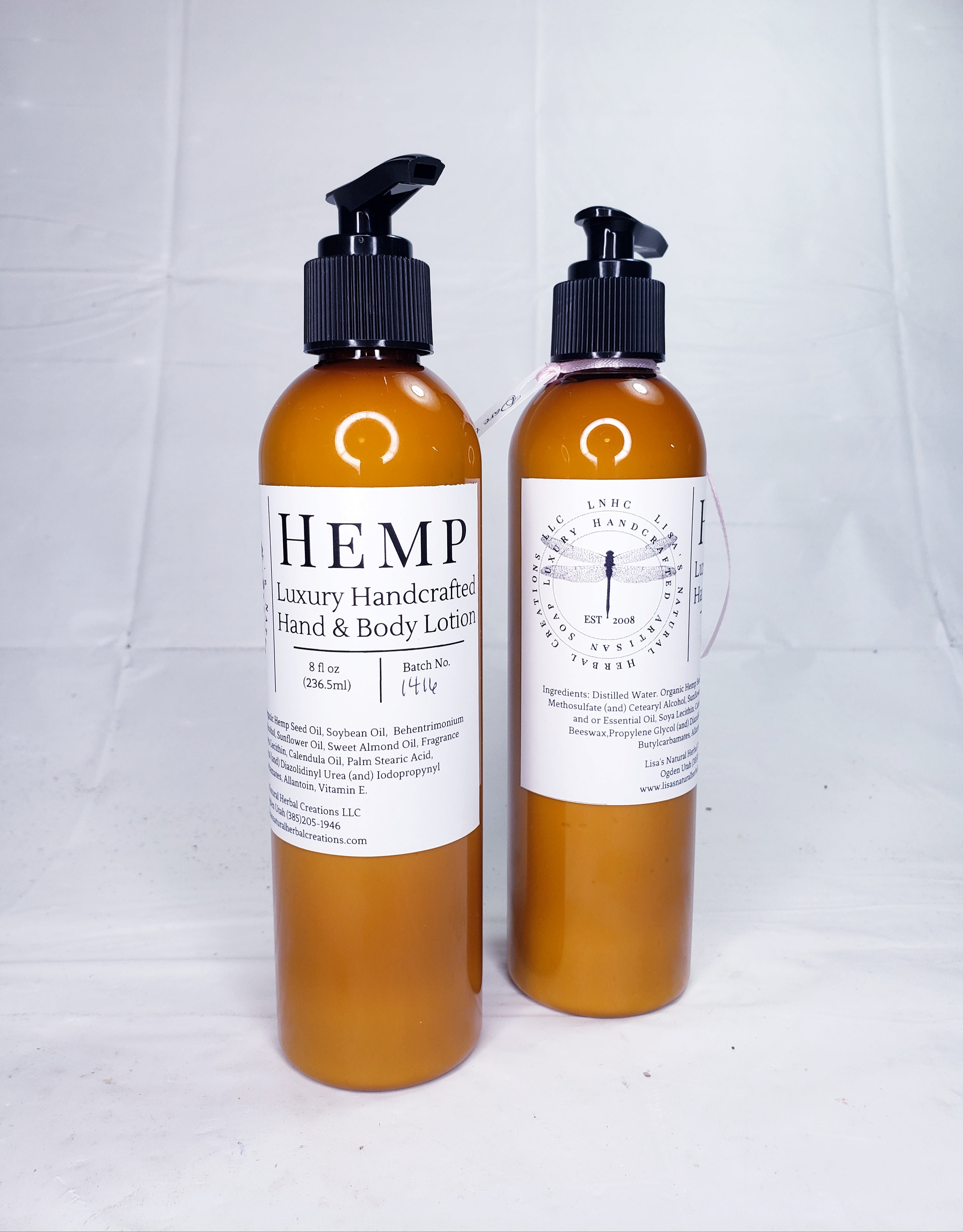 Buy Hemp Hand Body Lotion | Lisa Natural Creations