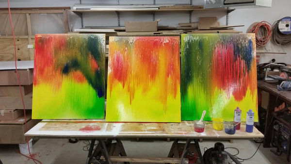 Acrylic Paint Pouring - Orange Co. Arts Commission