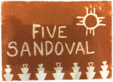Five Sandoval NIHSDA Jurassic Sand Rock Art Boards