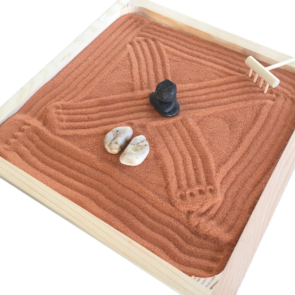 Desk Zen Garden Tray Your Choice Of Sand Jurassic Sands