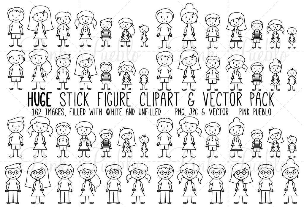 Free Free 107 Stick Family Svg Free SVG PNG EPS DXF File