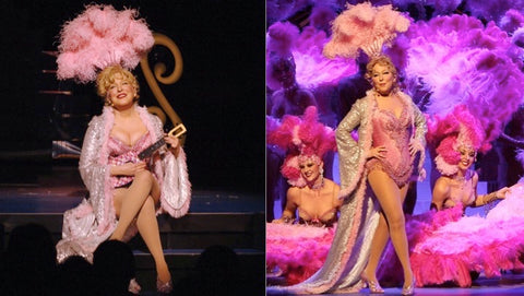 Bette Midler showgirl