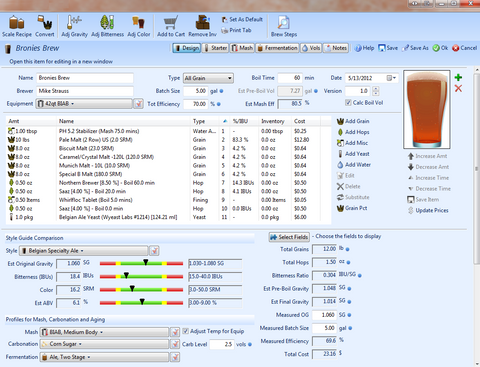 beersmith calculator