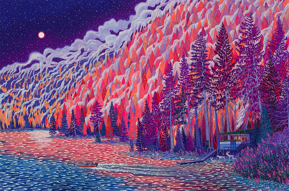 Kyle Scheurmann Paintings Available for Sale at Bau-Xi Gallery Toronto and Vancouver 