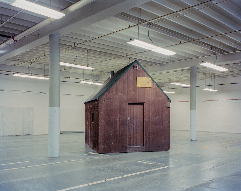 Richard Barnes | Dramatic architectural photograph of the unibomber cabin in California