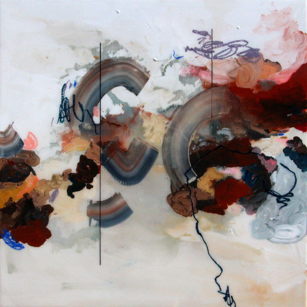 Janna Watson abstract painting presented by Bau-Xi Gallery