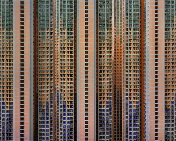 Michael Wolf photography, Architecture of Density series, presented by Bau-Xi Gallery 
