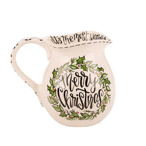 Glory Haus GH 28100122 Merry Christmas Pitcher