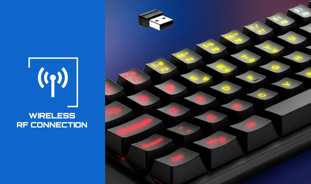 ESG K4 KOMPACT-WIRELESS wireless gaming keyboard