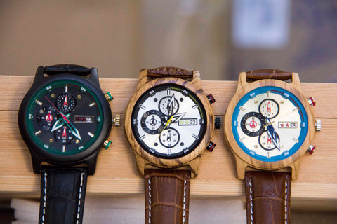 wooden watches for dad, engraved watches for him