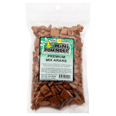 Aloha Gourmet Da Mini Pounder Premium Mix Arare 7oz