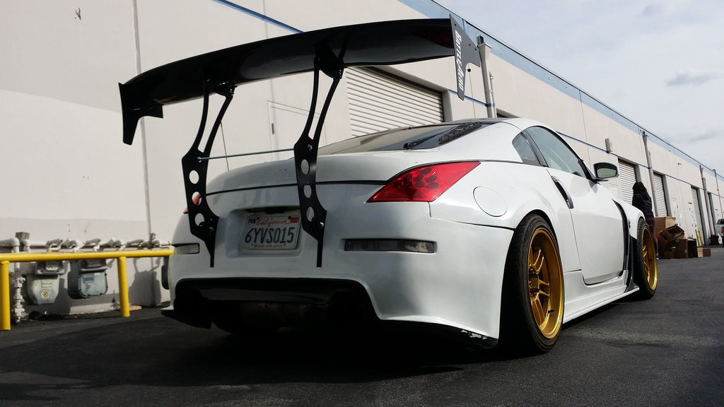 battle aero 350z overfenders