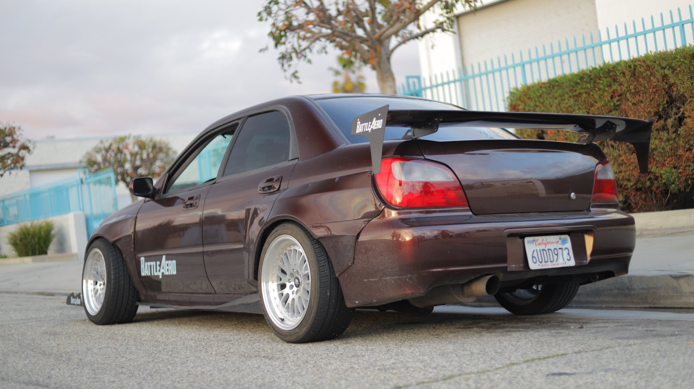 0203 Subaru WRX / STI (GD)(Bugeye) Wide Body Fender Flare