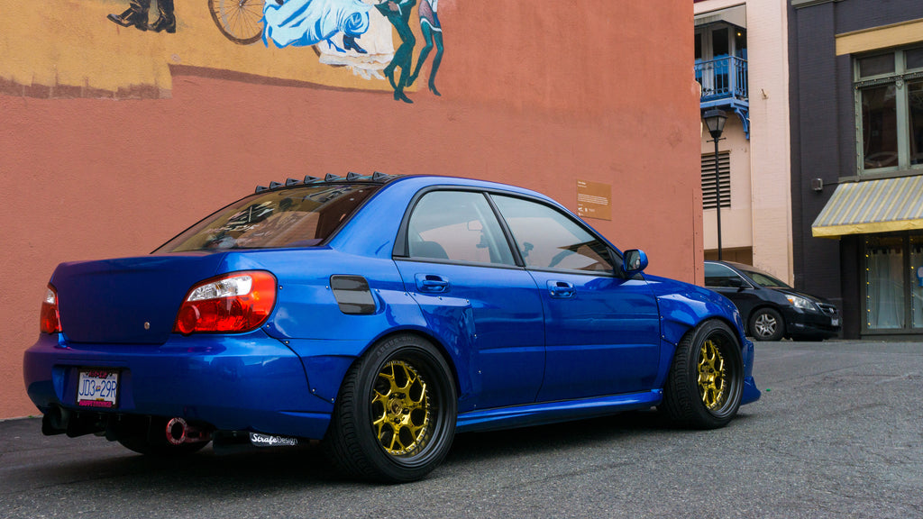 0203 Subaru WRX / STI (GD)(Bugeye) Wide Body Fender Flare