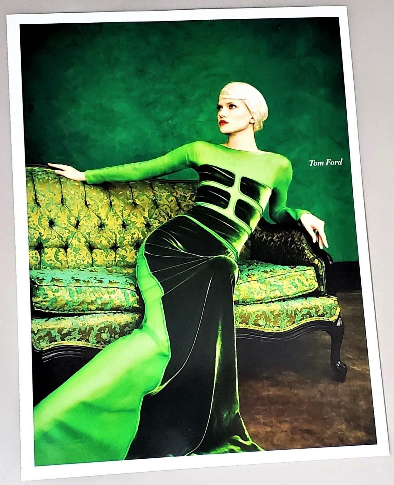 Tom Ford Vogue Magazine Advertising Gowns Fashion Home Decor – AREA51GALLERY