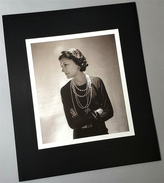 Coco Chanel After a Fashion Show in Paris Print for sale at Pamono